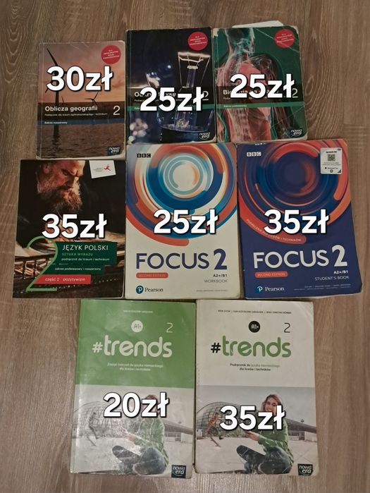 Książki w bardzo dobrym stanie