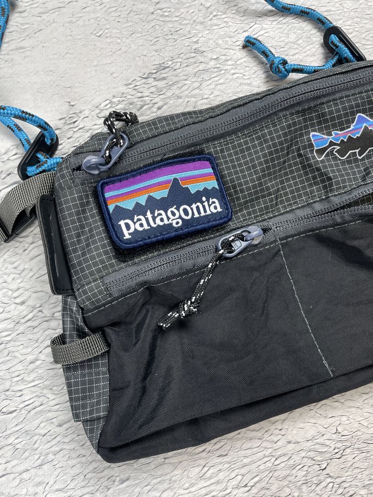 NEW Patagonia fish patch messenger y2k gorpcore