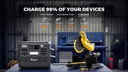 В НАЯВНОСТІ зарядна станція Fossibot F2400 2.4/4.8кВт Wi-Fi/Bluetooth