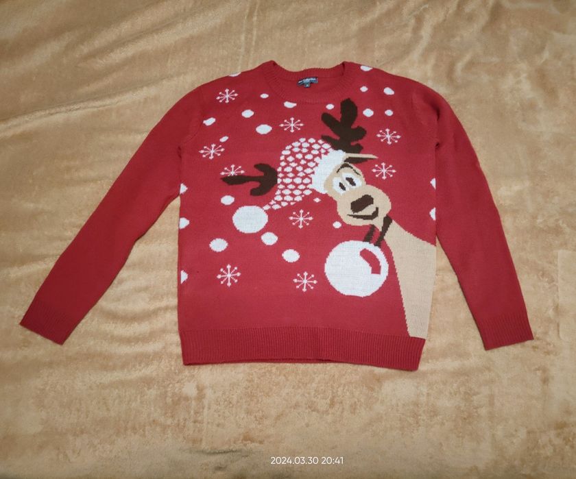 Świąteczny sweterek Shein 36