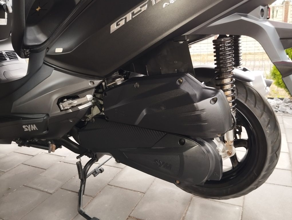 Sym gts yoymax 125 ABS start stop 2015 niski przebieg transport pod do