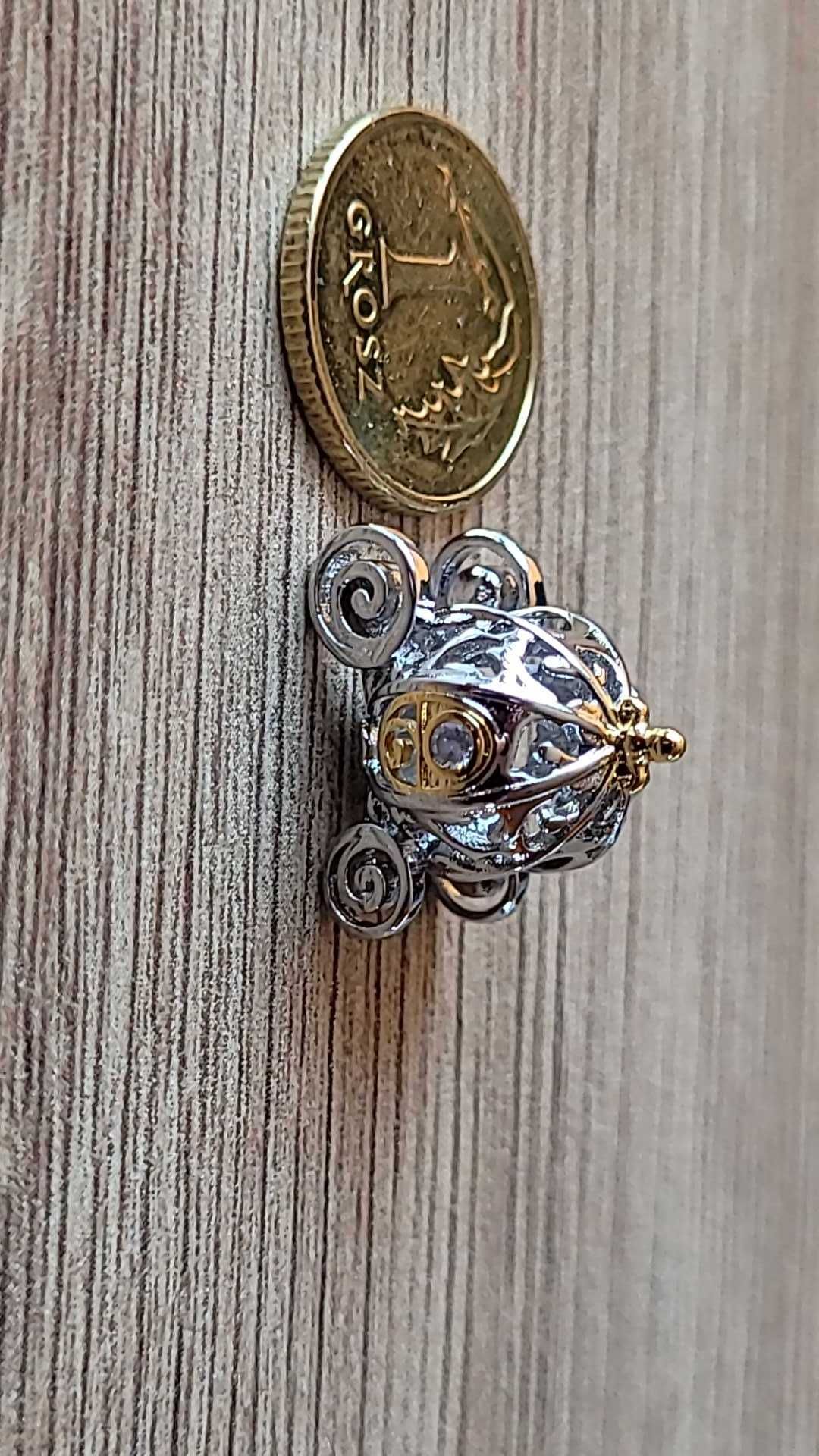 Charms Disney kareta karoca Kopciuszka srebro 925