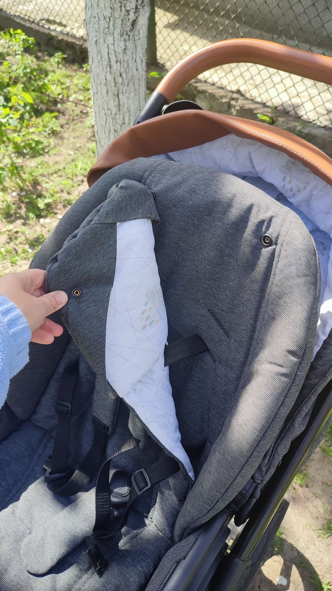 Коляска 2 в 1,б/у у гарному стані,візочок дитячий
Після одн