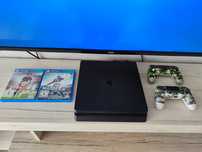 Приставка ps 4 slim 1 tb Sony playstation 2 джойстика