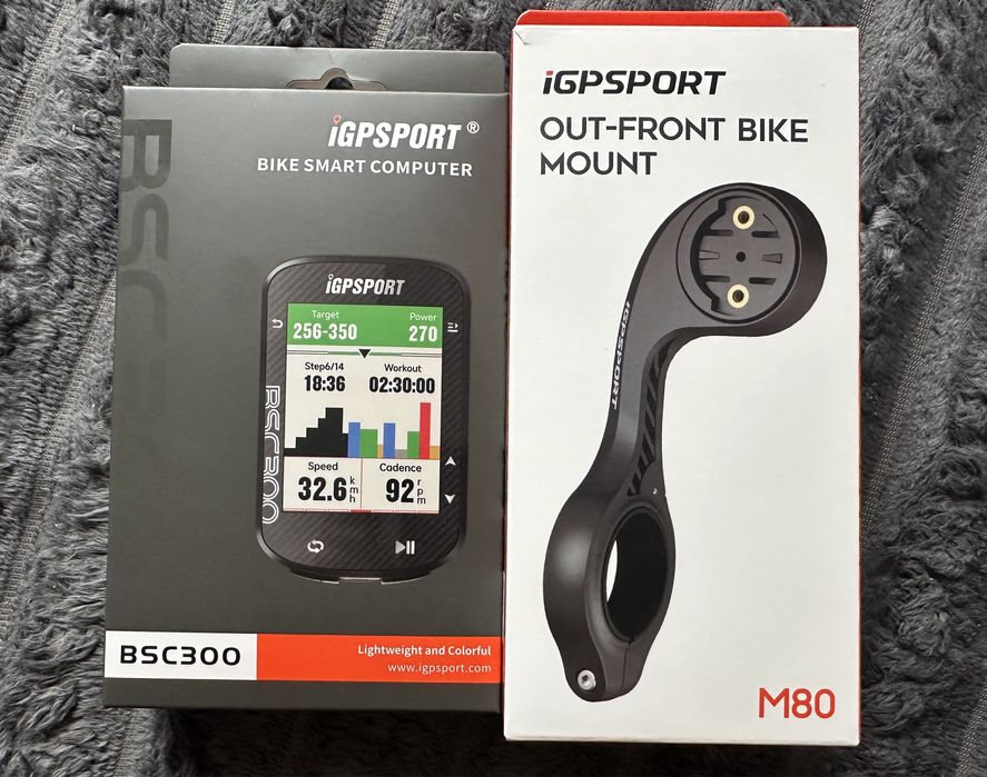 Велокомп'ютер Igpsport BSC300 з кріпленням