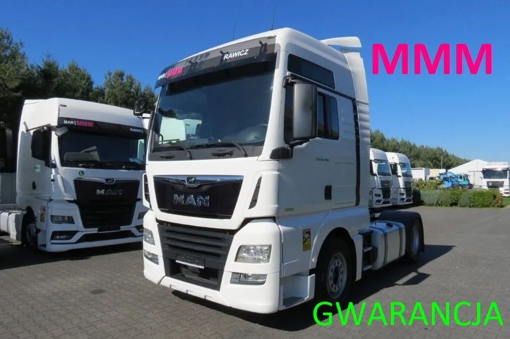 MAN TGX XXL 18.460 ACC RETARDER KONTRAKT SERWIS DO KOŃCA MAN  1. właściciel, LGS, odległościówka ACC, DUŻE ZBIORNIKI 2x 580 litrów