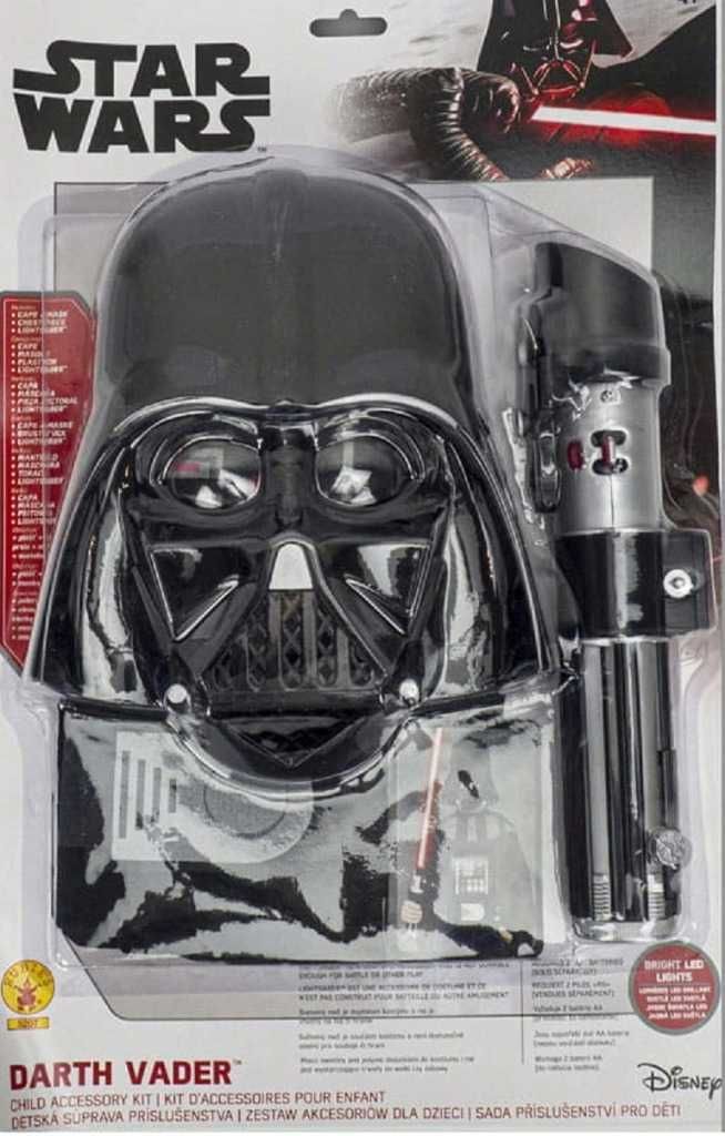 Zestaw DARTH VADER Maska Miecz Peleryna f-my Rubies W-a