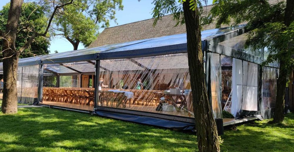 Pawilon, Ogródek restauracyjny, Wiata, Namiot, Zadaszenie, Sklep