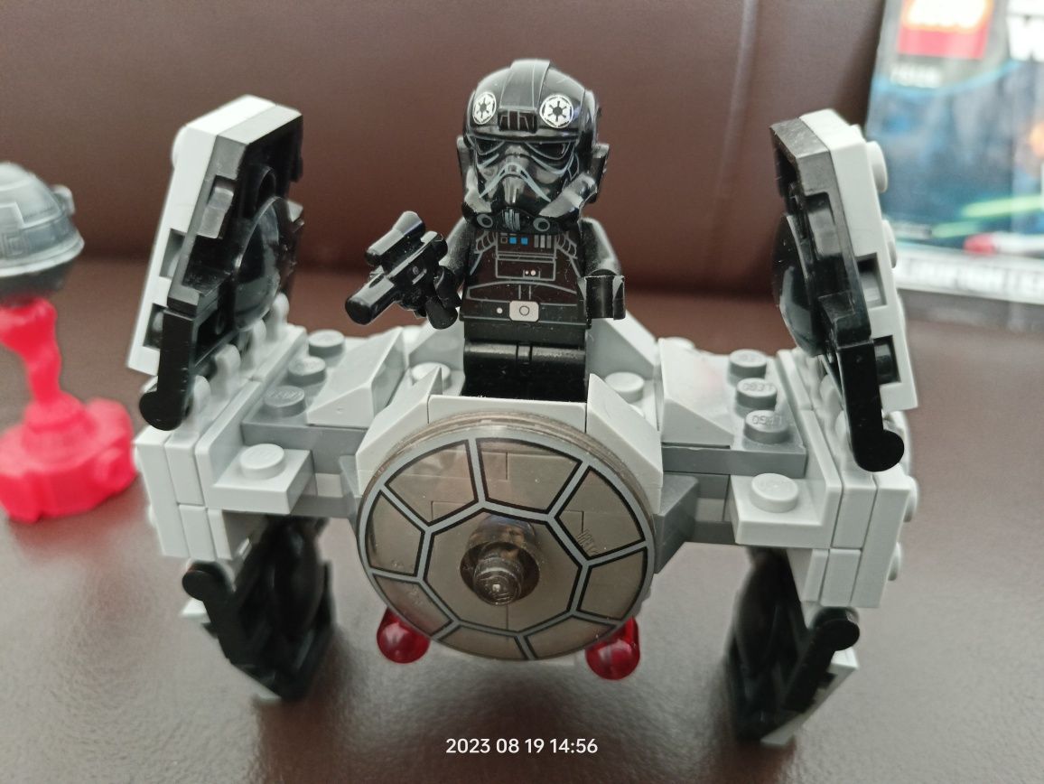 Kompletny LEGO Star Wars 75128 Microfighters TIE Advanced Prototype