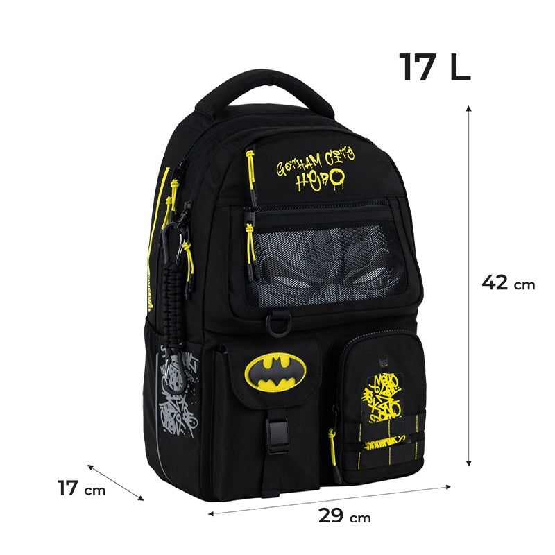 Рюкзак Kite  DC Batman DC25-2587M Шкільний ортопедичний рюкзак 9-12 р