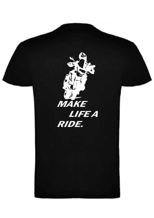 T-shirt BMW Motorrad motorcycle "MAKE LIFE A RIDE"