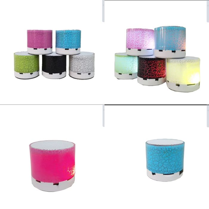 Colunas de som altifalante Bluetooth, cartões micro SD