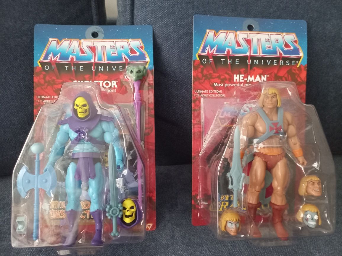 Super7 MotU Club Grayskull Ultimates He-Man & Skele