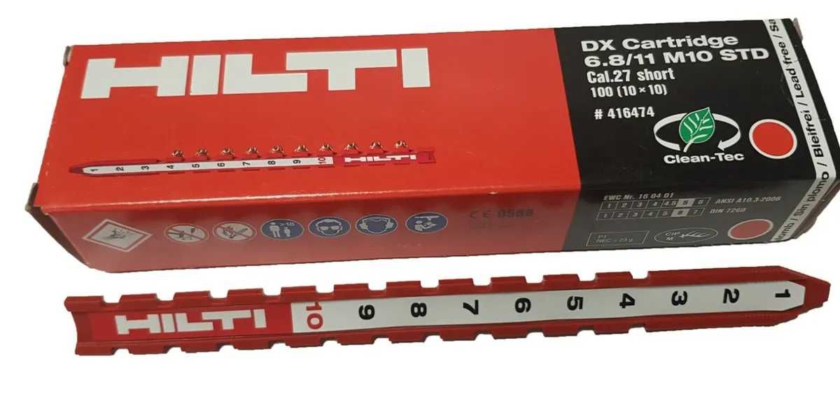 wkłady Hilti DX kal. 6,8 / 11 M10 czerwony, wkład Hilti DX (T-215)