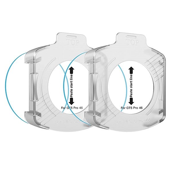 Szkło hartowane Tech-Protect Easy Set+ 2-pack na Huawei Watch GT 5 Pro