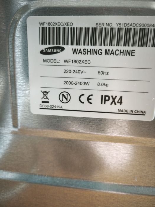 Filtr przeciwzakłóceniowy pralki Samsung WF1802 XEC