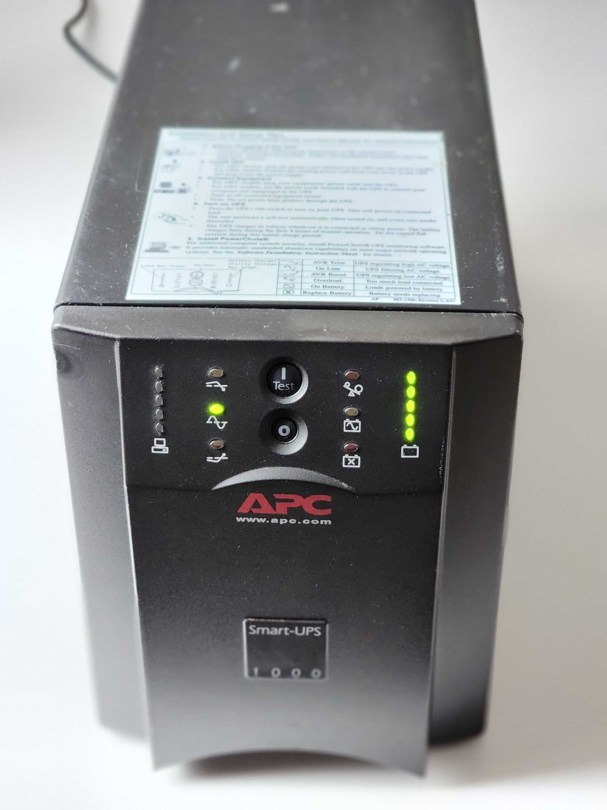 APC Smart-ups 1000 Безперебійник інвертор чиста синусоїда