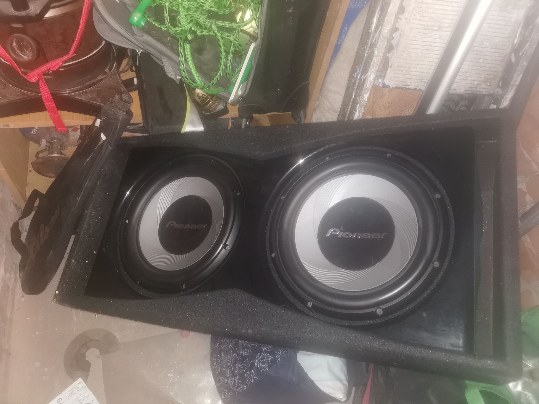 Skrzynia bass Subwoofer 2 x Pionier Nigdy nie używane!