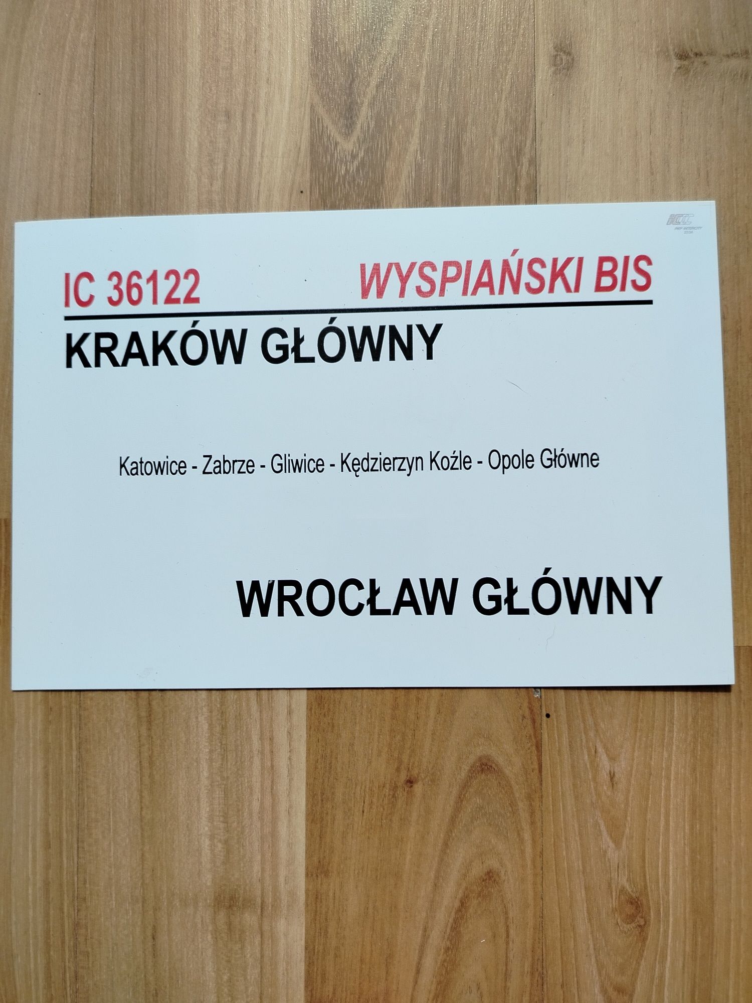 Tablice relacyjne PKP IC