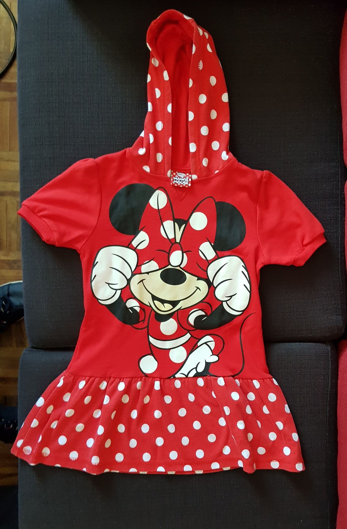 Vestido Minnie com capuz Original