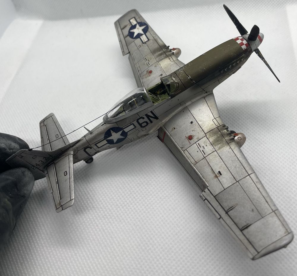 Model w skali 1:72. P-51D Mustang