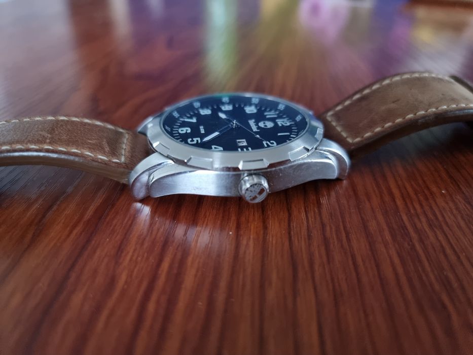 Relógio Timberland bracelete de pele