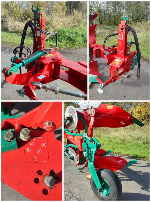 Kverneland LD 100 pług 3 skibowy obrotowy lemken vd