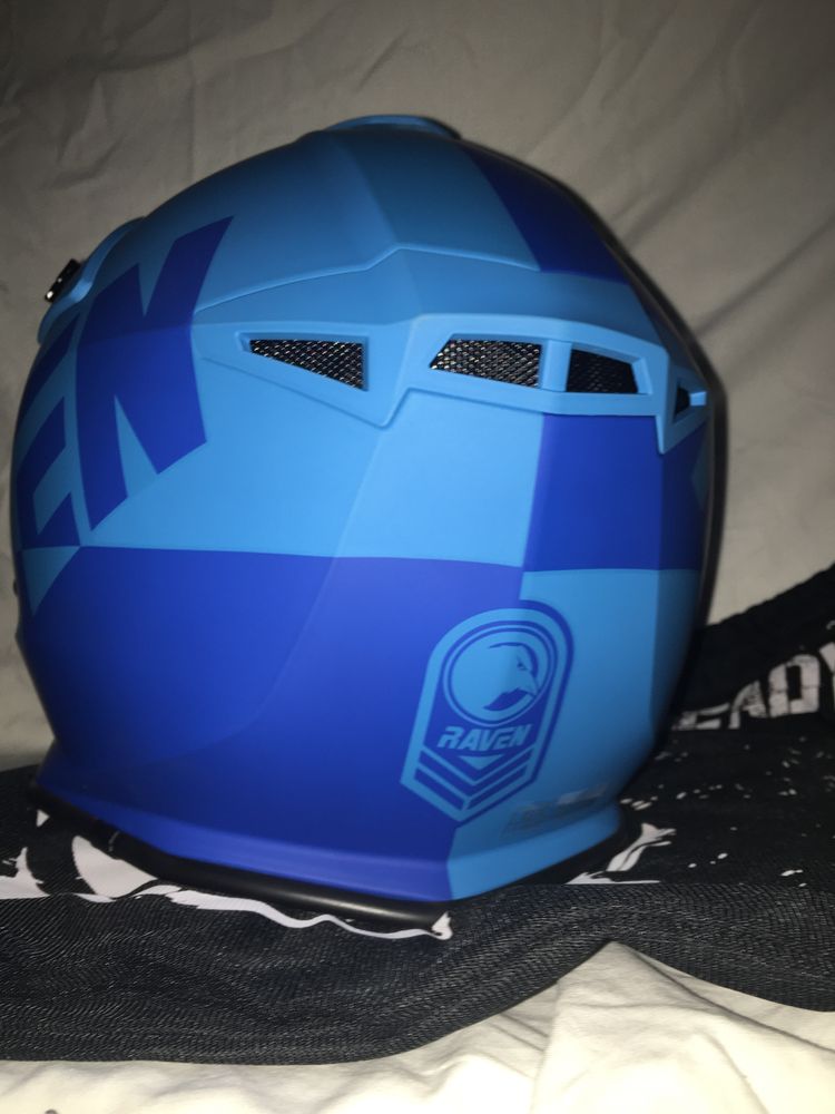 Capacete MX - Raven Airborn - Tam L