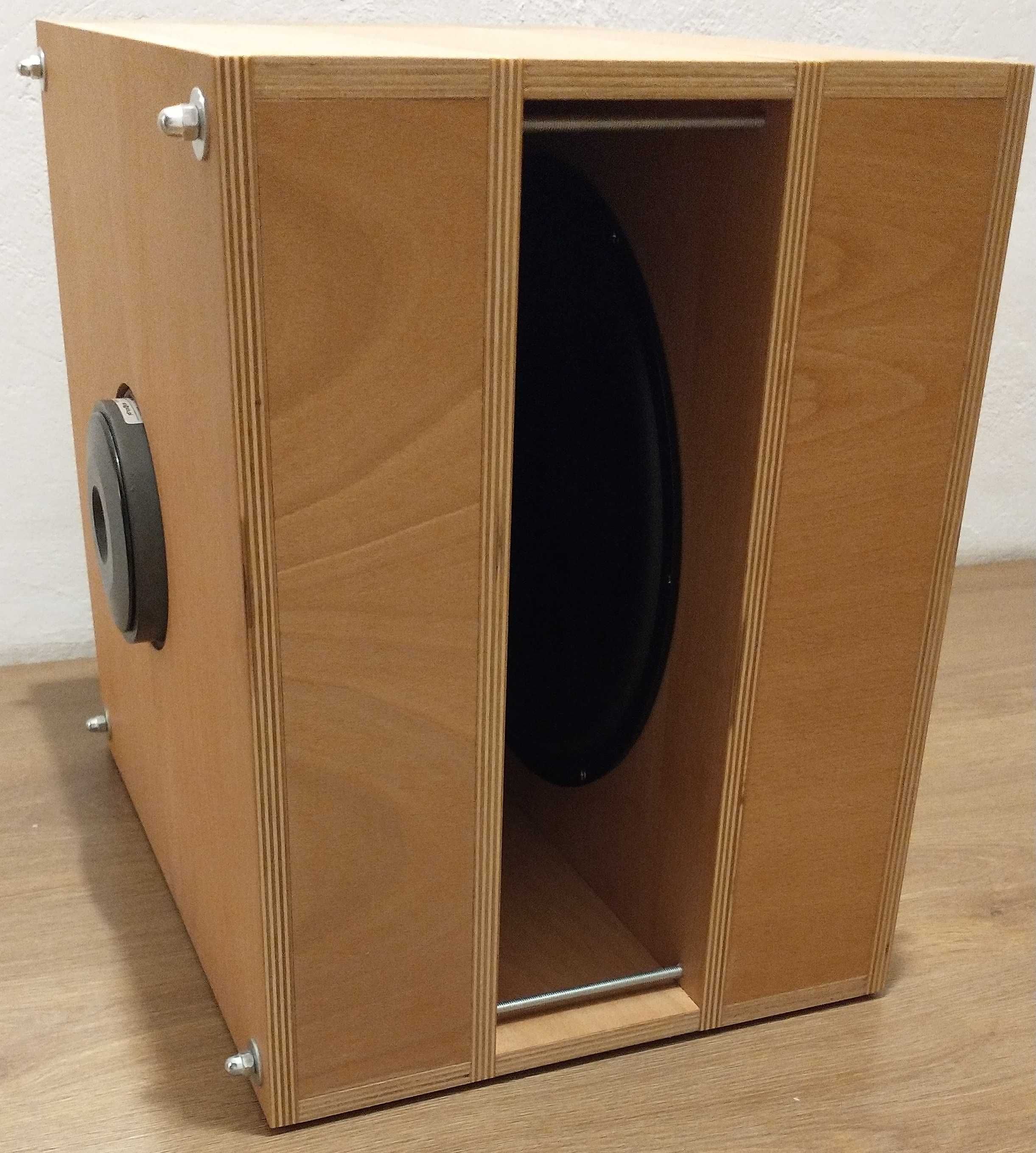 Subwoofer Dipol 2x12 cali odgroda open baffle