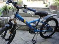 Rower dla dziecka juniora Btwin GT 20 , przerzutki, amor fajny stan