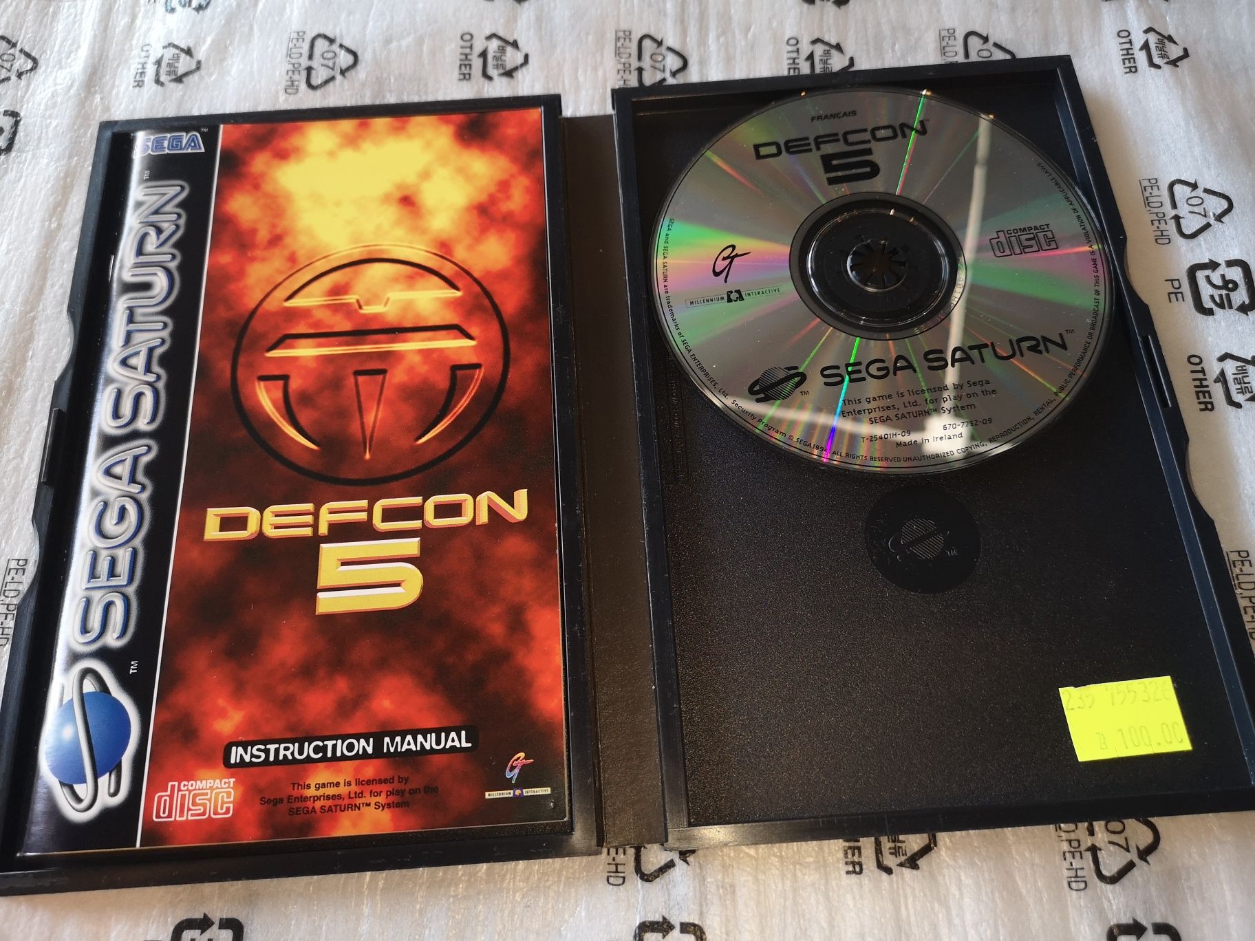 Defcon 5 SEGA SATURN gra (stan bdb) Retro kioskzgrami