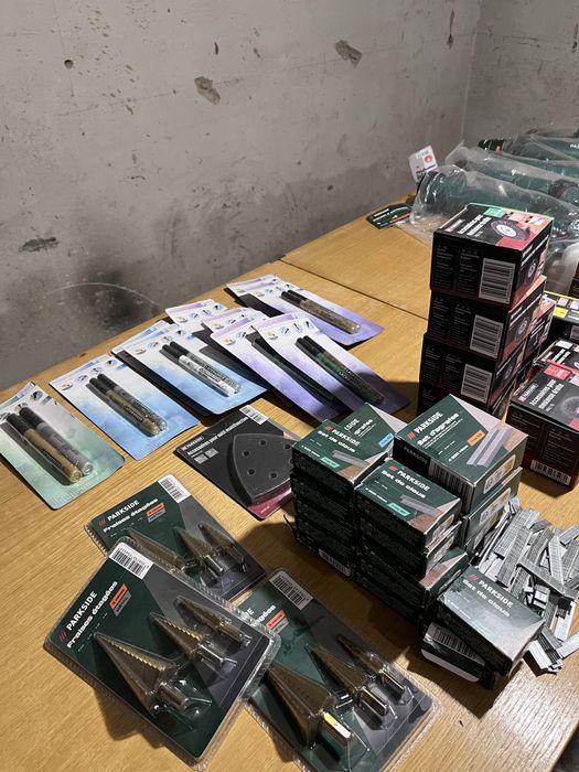 Zestaw narzędzi i akcesoriów Parkside -50%