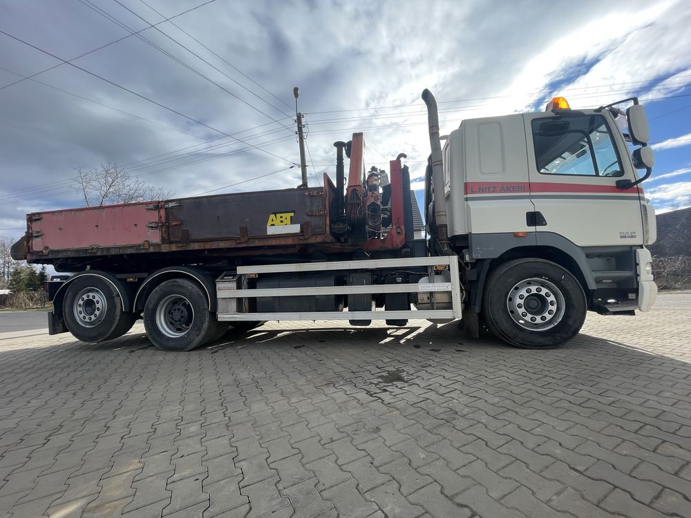 DAF CF 85 460 hakowiec HDS PALFINGER 6x2 HYVA rotor volvo man scania