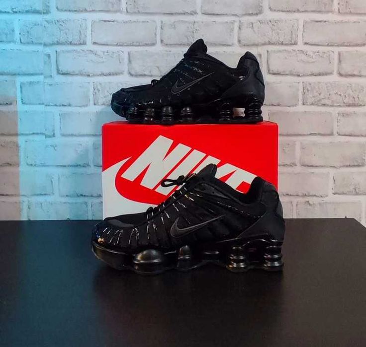 Buty meskie Mokasyny Nike_Shox_TL_black R.41