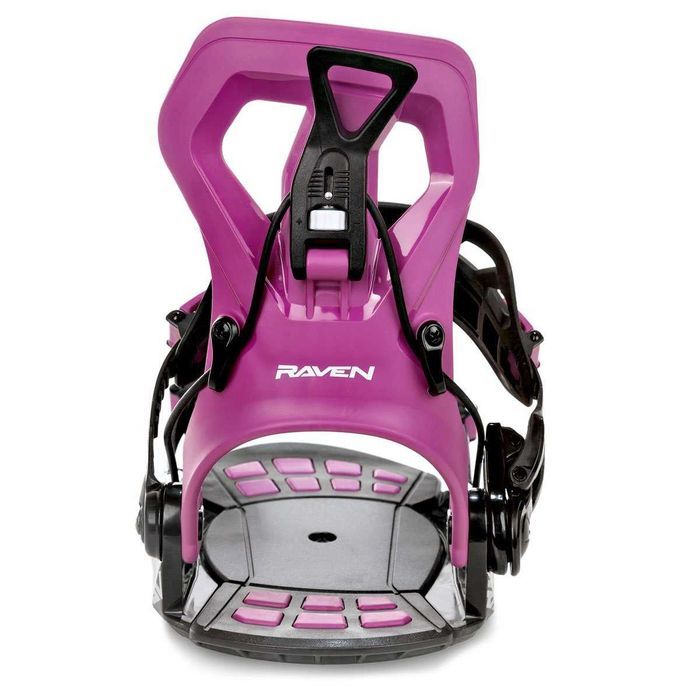 Szybkie wiązania snowboardowe Raven FT360 (black/fuchsia), M(39-42)