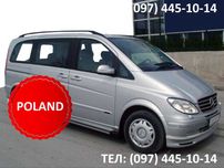 Юбка накладка переднего бампера Mercedes Vito, Viano 639 Мерседес Вито