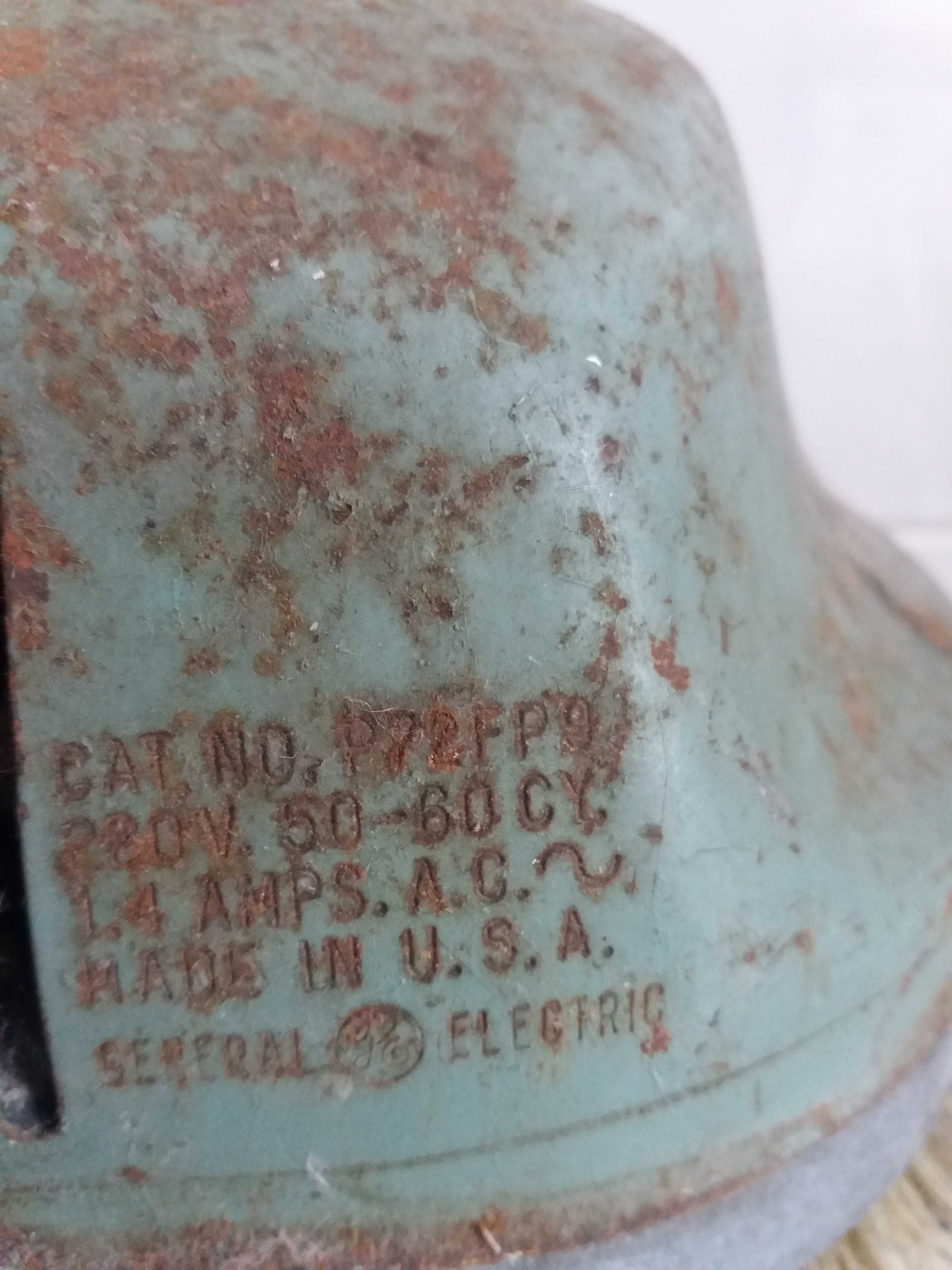 Vintage - Enceradora da General Electric a funcionar. Made in USA