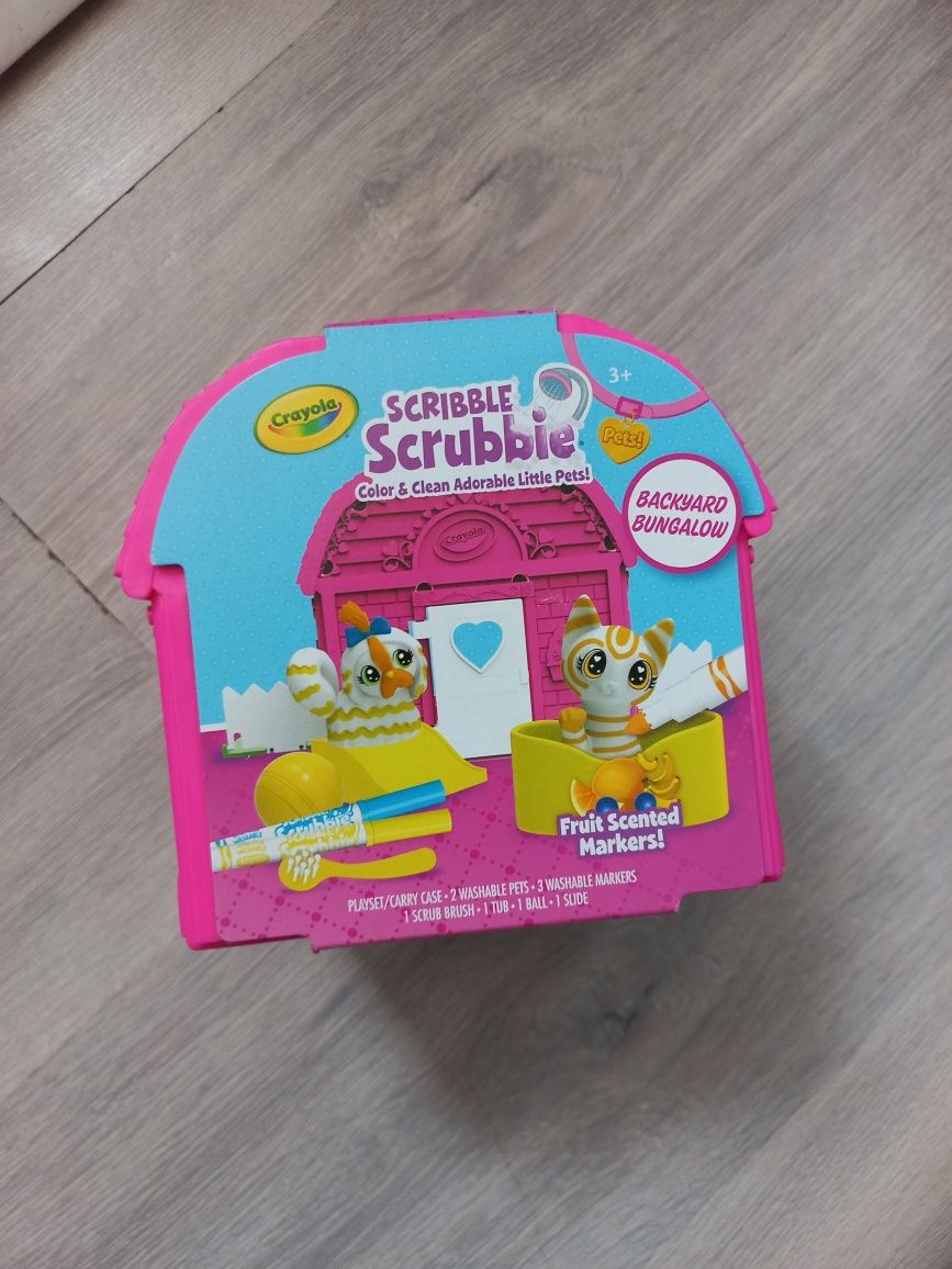 Набір для творчості Бунгало тварини Crayola Scribble Scrubbie