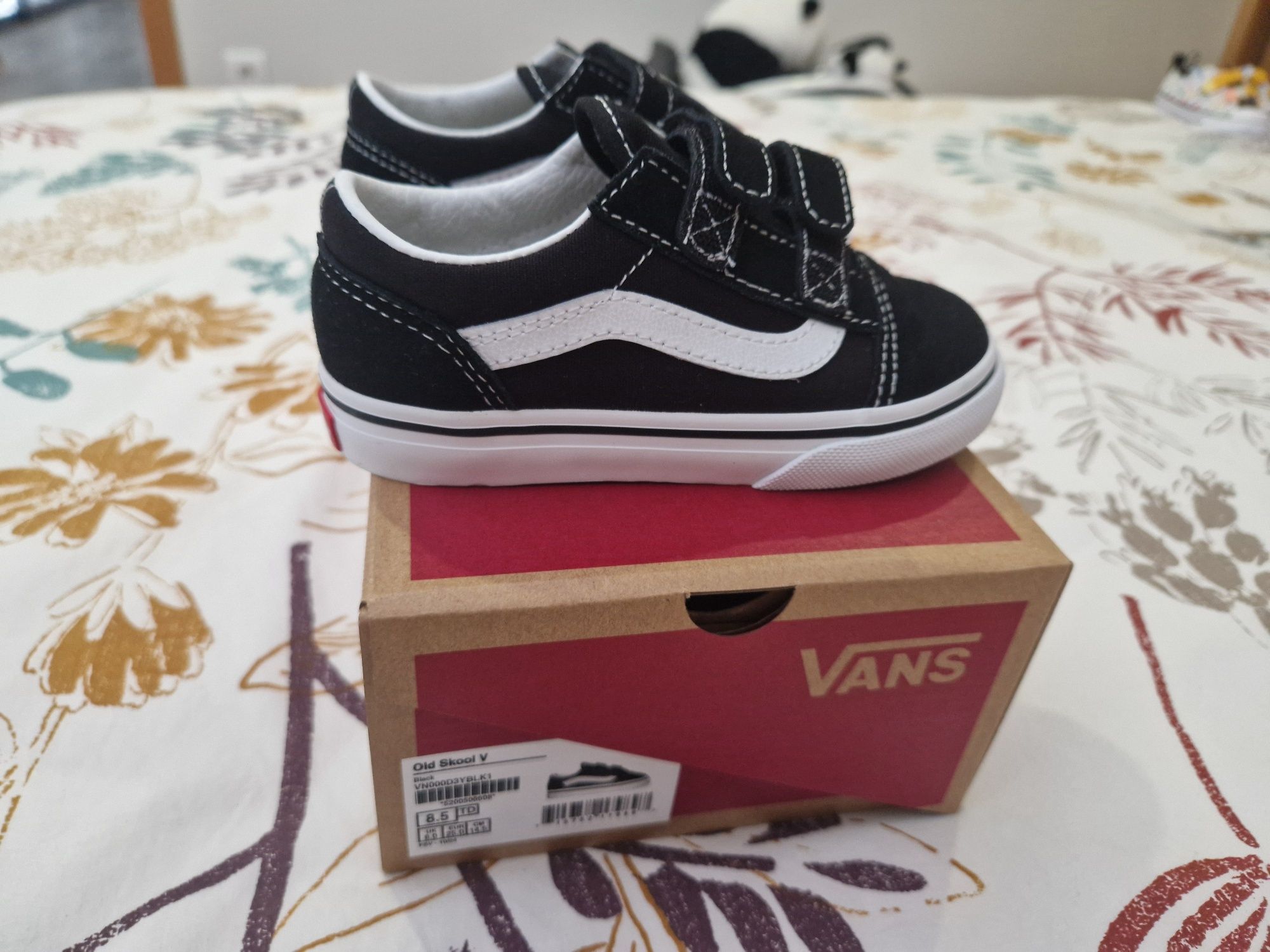 Sapatilhas pretas da Vans, n° 25, Novas!!