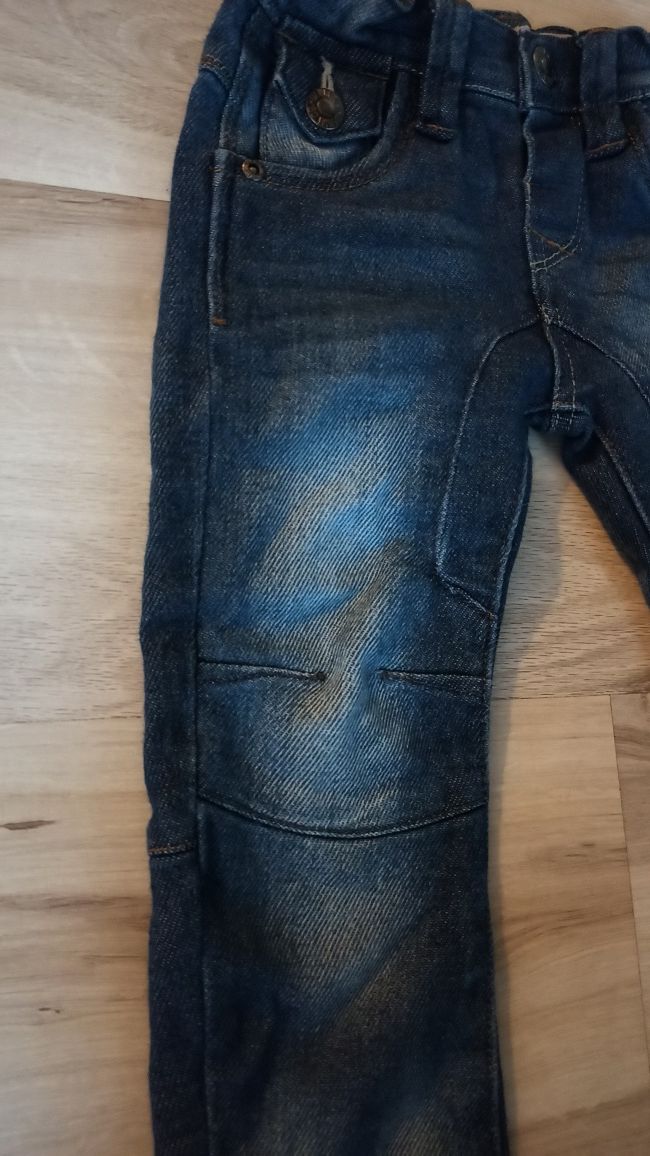 Spodnie z gumką denim co 92