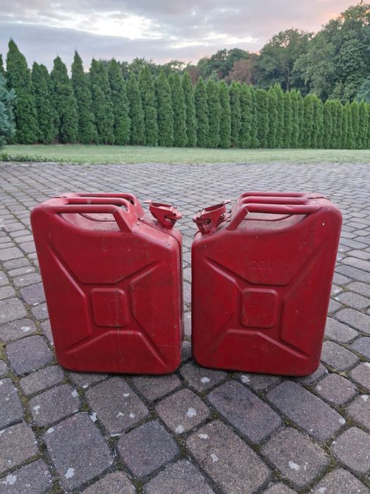 Kanistry na paliwo, 20 litrowe