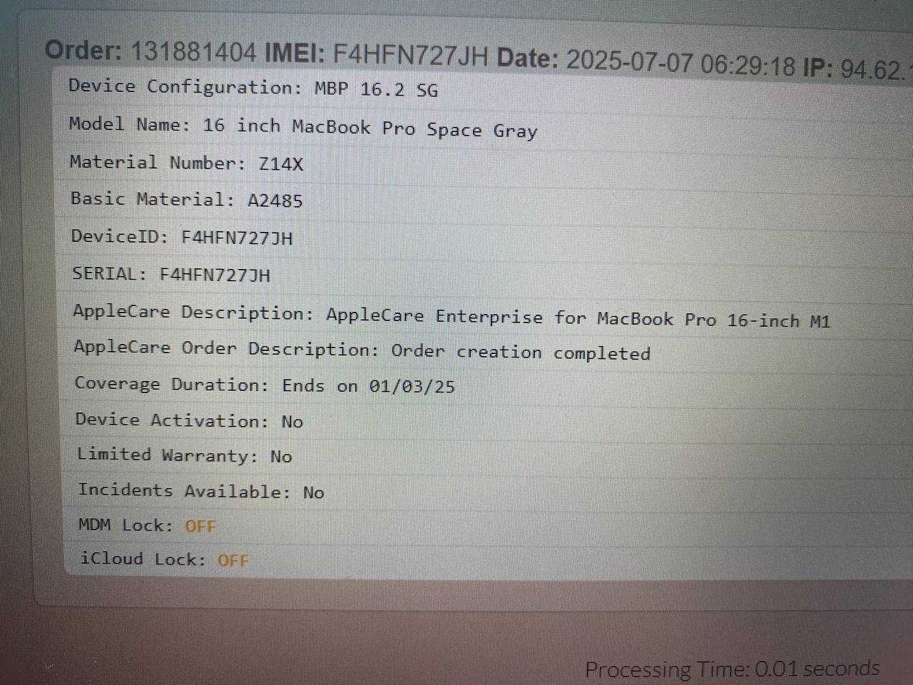 MACBOOK PRO 16 M1 MAX Gray 2022/64GB RAM/VIDEO 32 CORE/SSD 1TB/чохол
