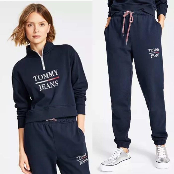 Костюм спортивний Tommy Jeans Stacked Logo Jogger Pants темно стній Xs