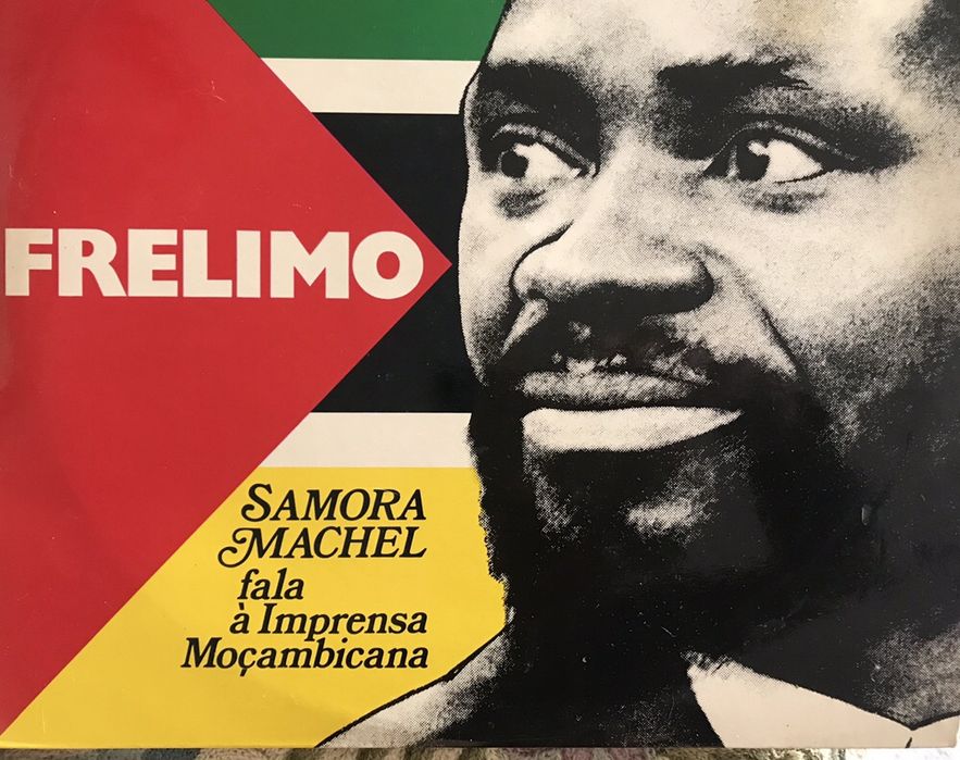 LP _Vinil Samora Machel fala à imprensa Moçambicana - 1974 - Raridade