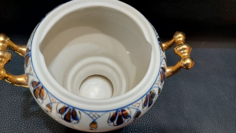 Самовар Гжель декоративний.