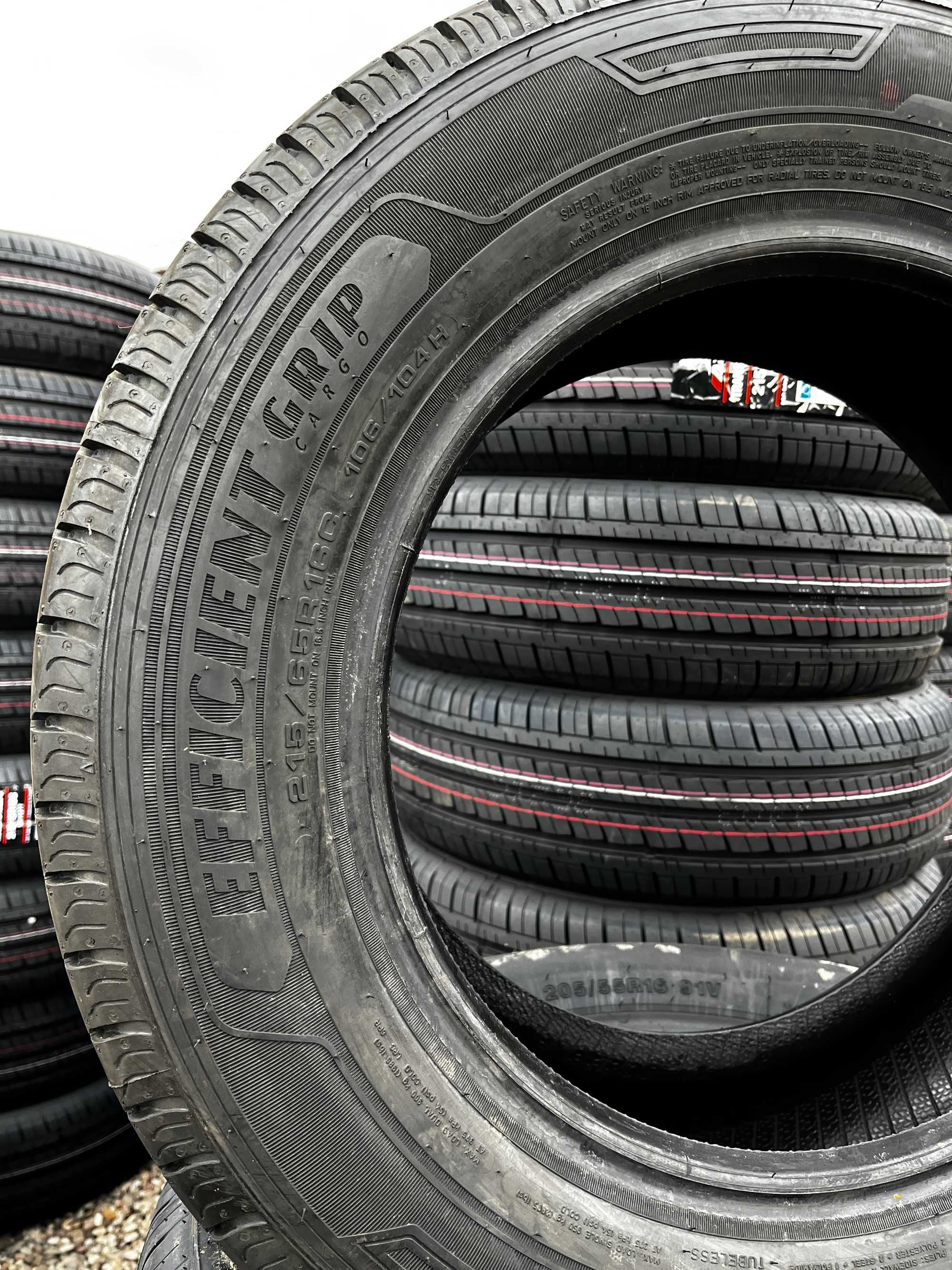 DEMO Jak nowe OPONY 215/65/16c Goodyear Efficientgrip Cargo 2023 r