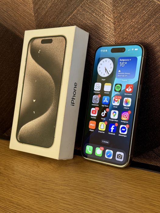 iPhone 15 Pro 128GB 90% STAN BDB!
