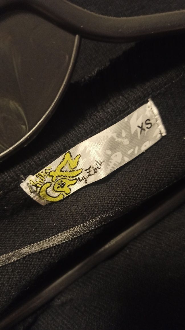 Sg Sweter z krótkim rękawem z dżetami nietoperz 34 , 36 , XS  , S orgi