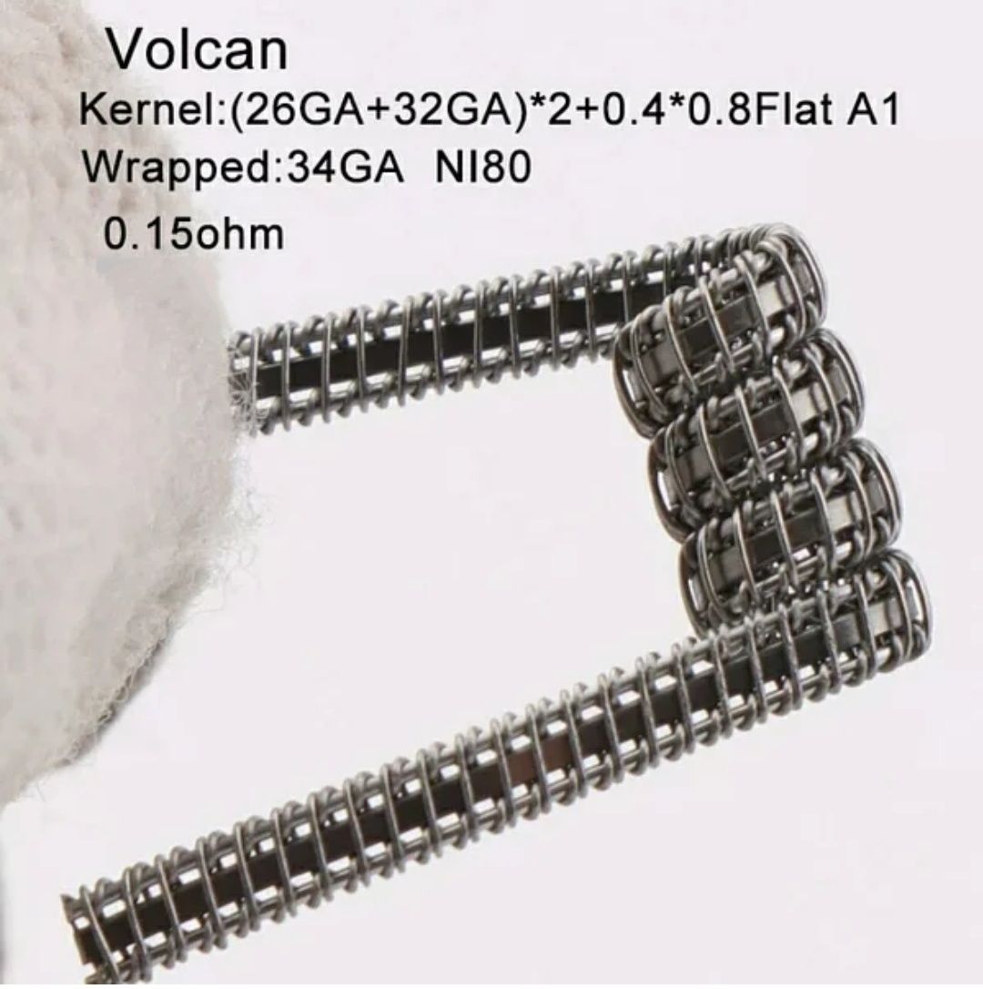 Комплект спиралей XFKM-Volcan- 10 шт.