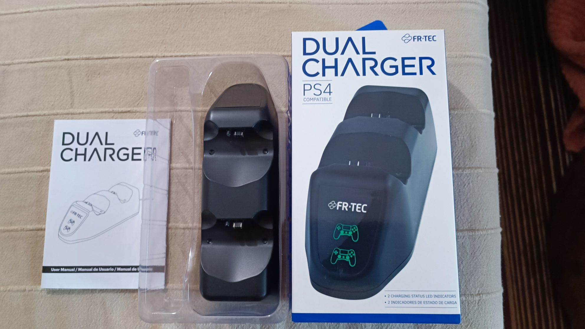 Charger comandos PS4